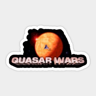 Quasar Wars Sticker